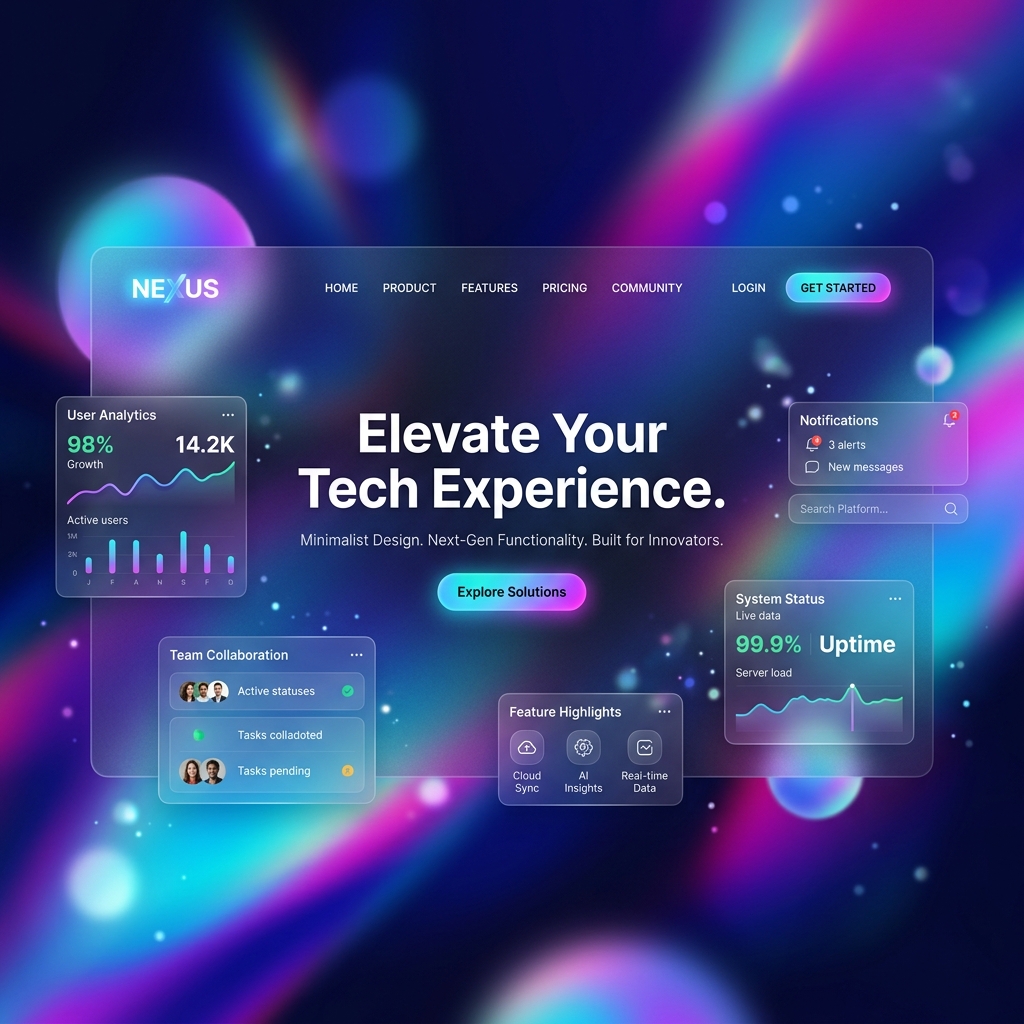 Les tendances du web design minimaliste et premium